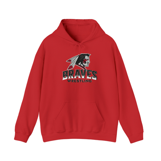 Pullover Hoodie - Braves Wrestling - 2023/2024