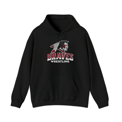 Pullover Hoodie - Braves Wrestling - 2023/2024