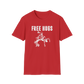 Free Hugs Short Sleeve Tee - Funny Wrestling Shirt