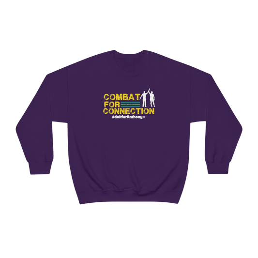 Pullover Sweatshirt Crew Neck - Combat For Connection