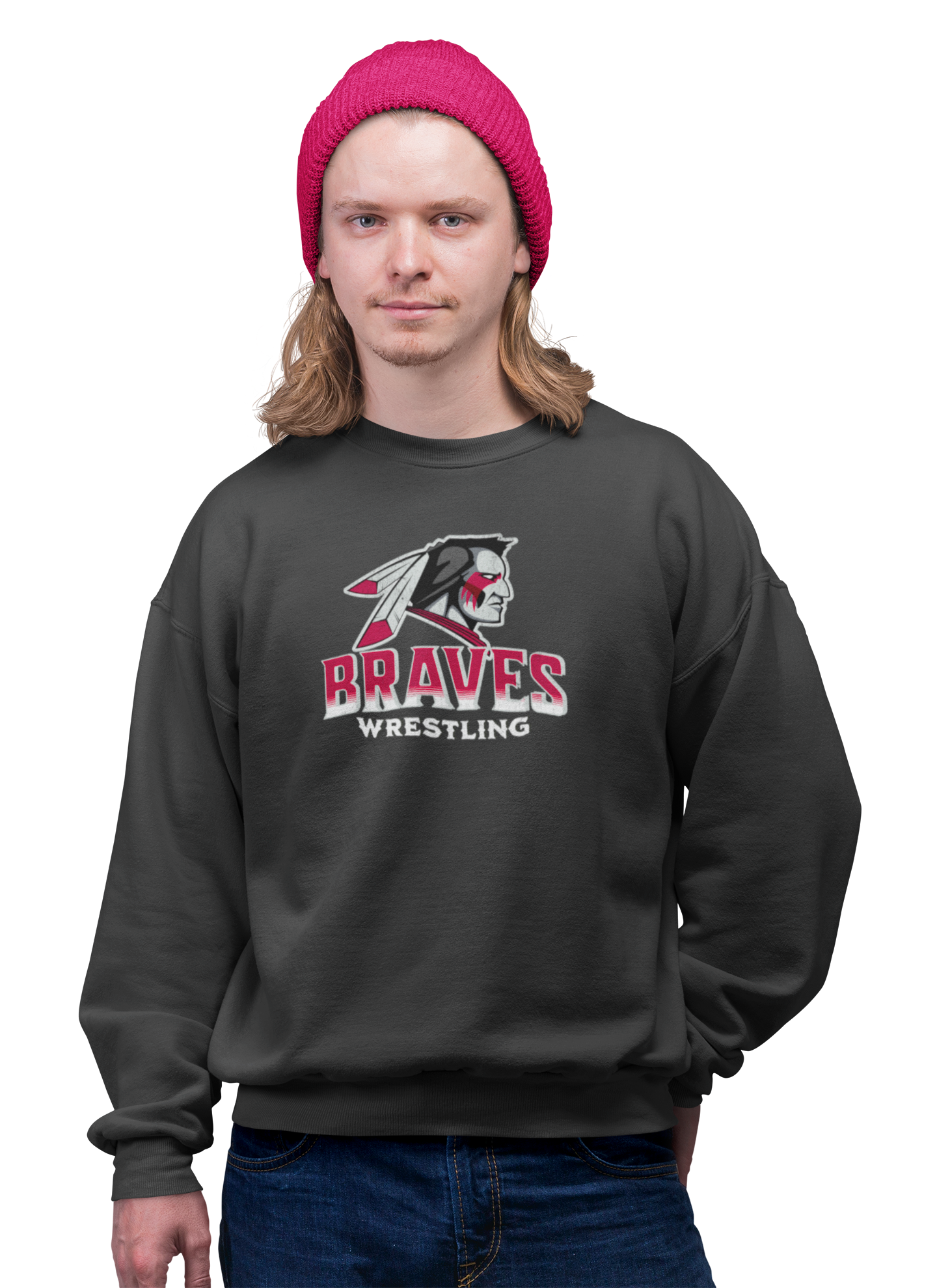 Sweatshirt - Braves Wrestling - 2023/2024