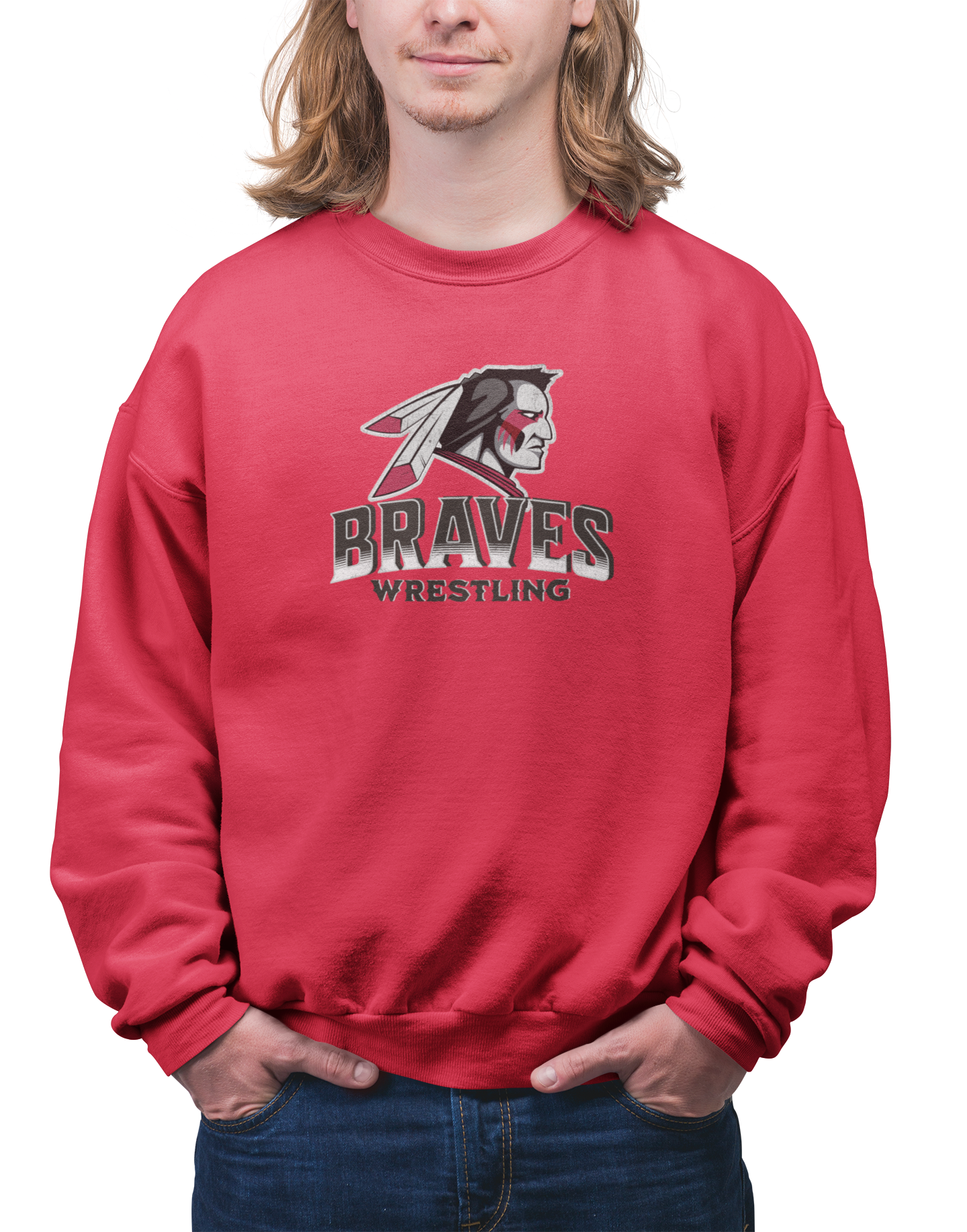 Sweatshirt - Braves Wrestling - 2023/2024