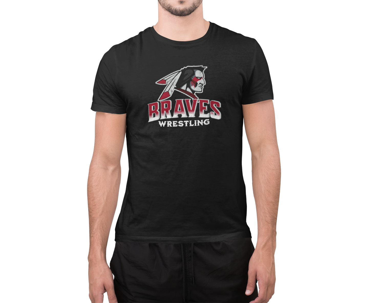 Short Sleeve T-Shirt - Braves Wresting - 2023/2024