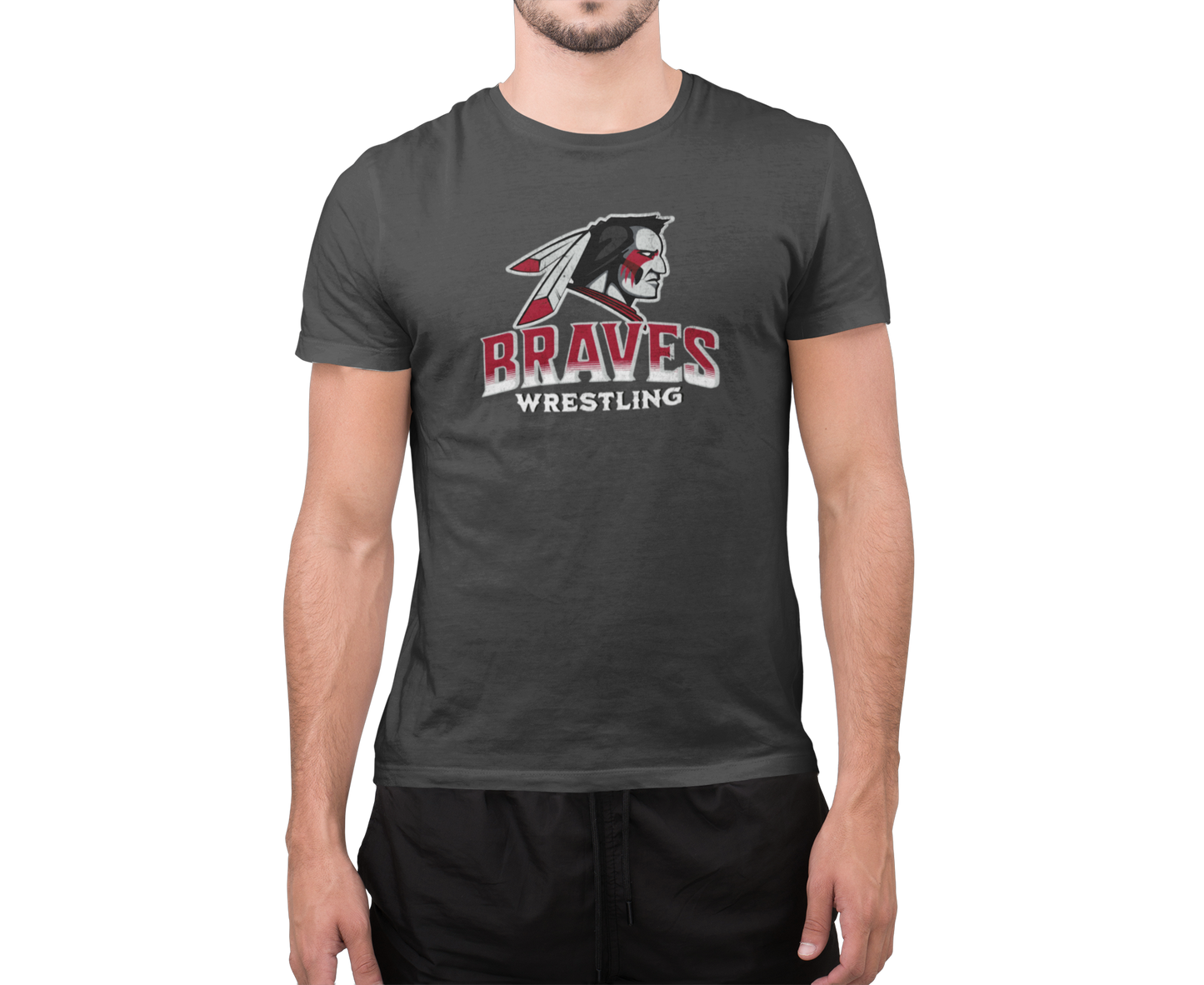 Short Sleeve T-Shirt - Braves Wresting - 2023/2024