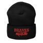 Braves Wrestling Beanie - Cuffed