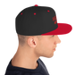 Snapback Flat Bill Hat - Braves Wrestling