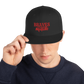 Snapback Flat Bill Hat - Braves Wrestling
