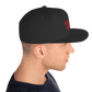 Snapback Flat Bill Hat - Braves Wrestling
