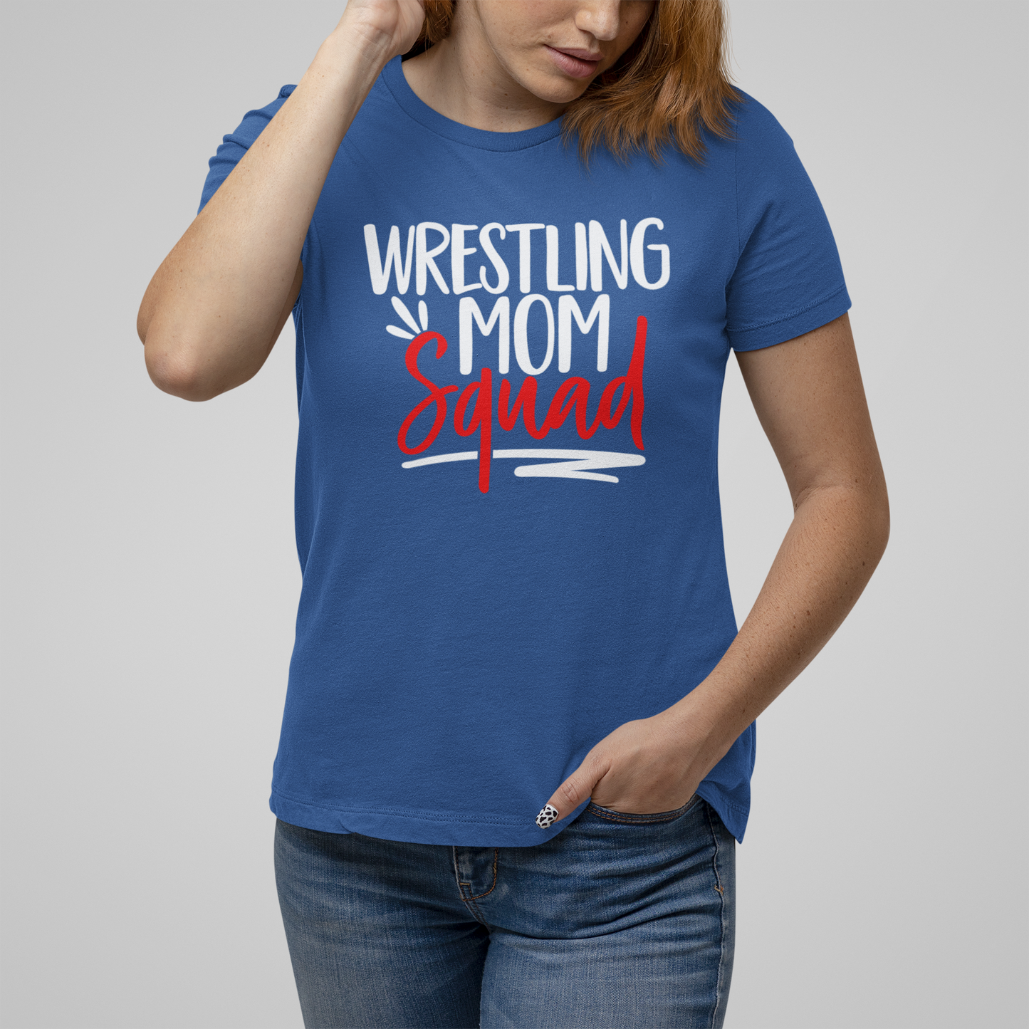 Wrestling Mom Squad T-Shirt