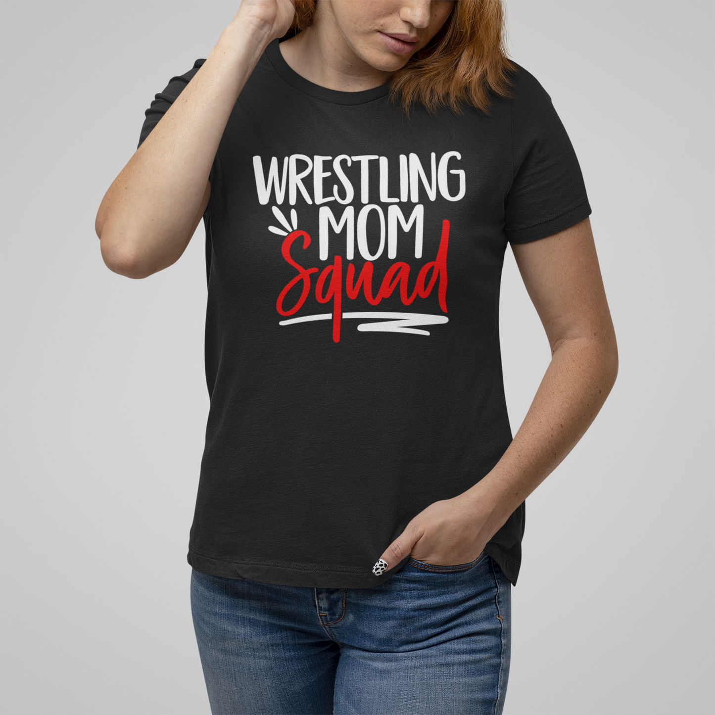 Wrestling Mom Squad T-Shirt