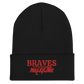 Braves Wrestling Beanie - Cuffed