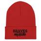 Braves Wrestling Beanie - Cuffed