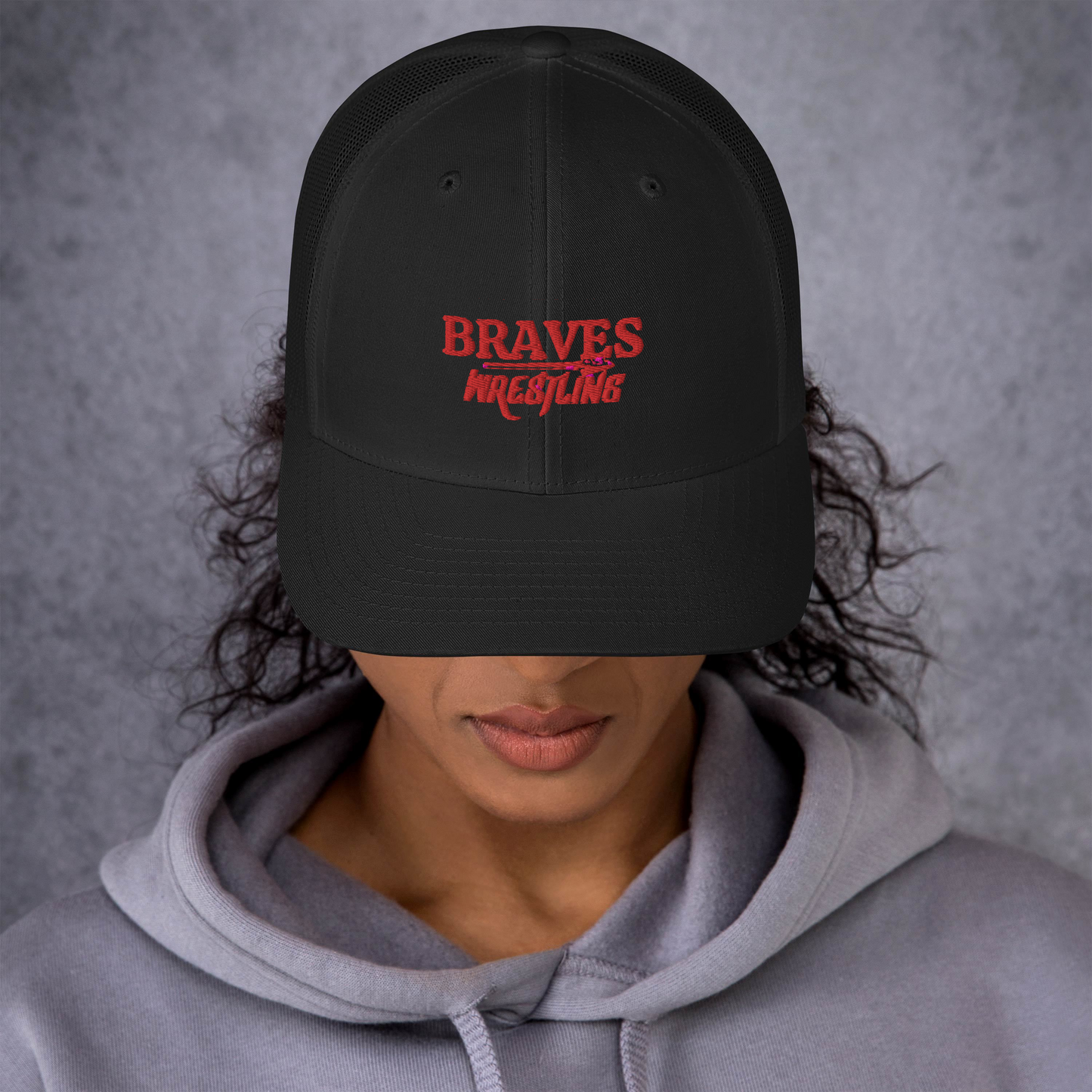 Trucker Cap - Braves Wrestling