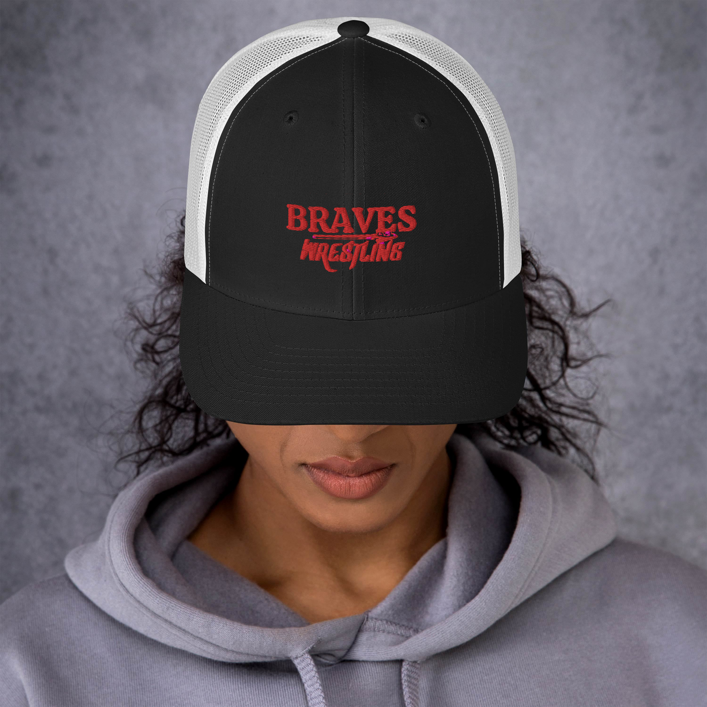 Trucker Cap - Braves Wrestling