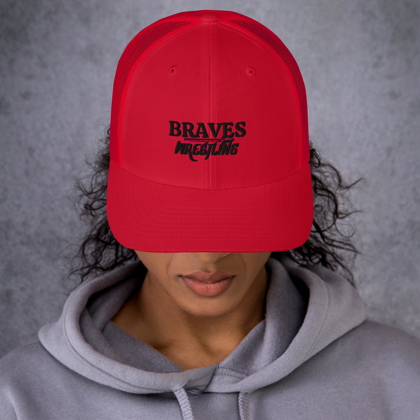 Trucker Cap - Braves Wrestling